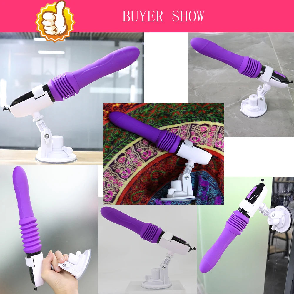 Automatic Telescopic Vibrator Élégance – Real Motion Experience