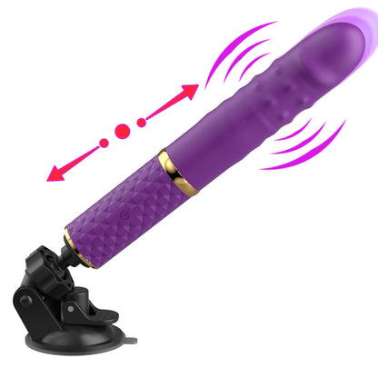 Luxe Bloom – Beginner Telescopic Dildo Vibrator