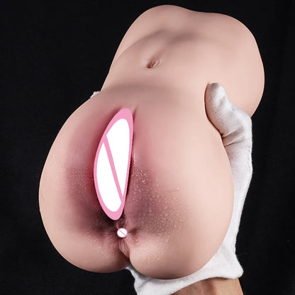 2-in-1 Realistic Pussy & Ass