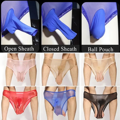 Glossy Sheer Men’s Panties