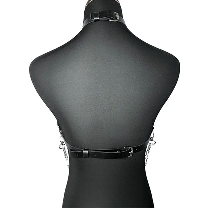 Sexy Leather Chest Harness