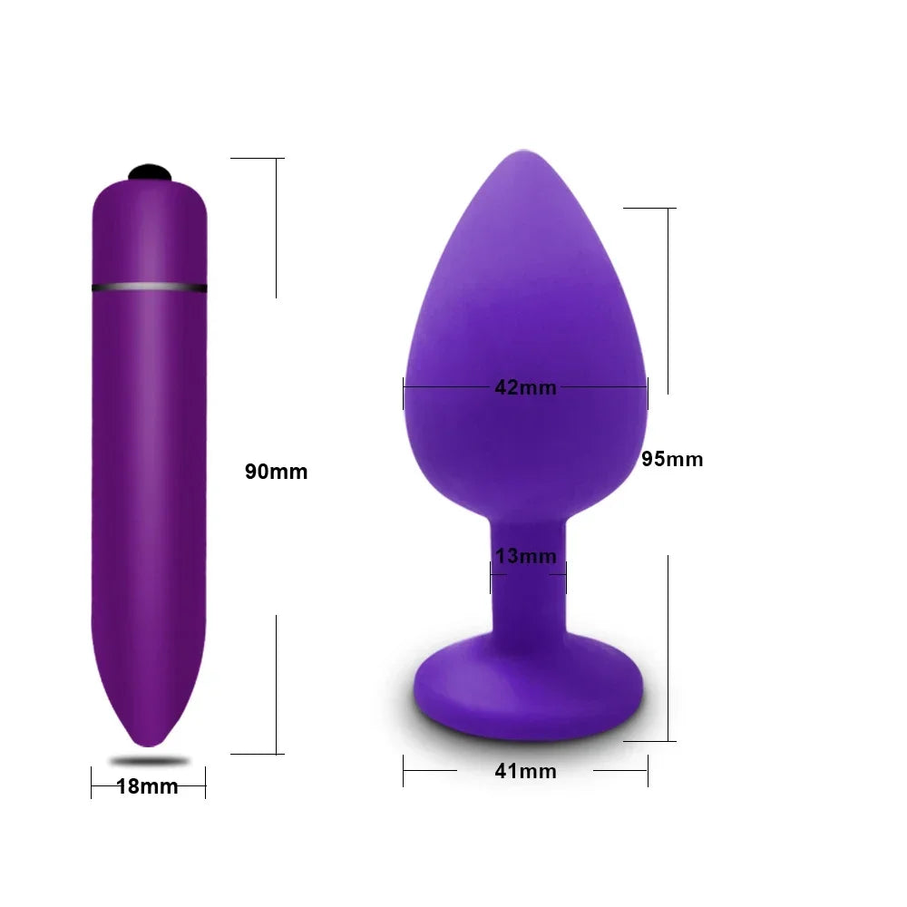 Soft Silicone Anal Butt Plug