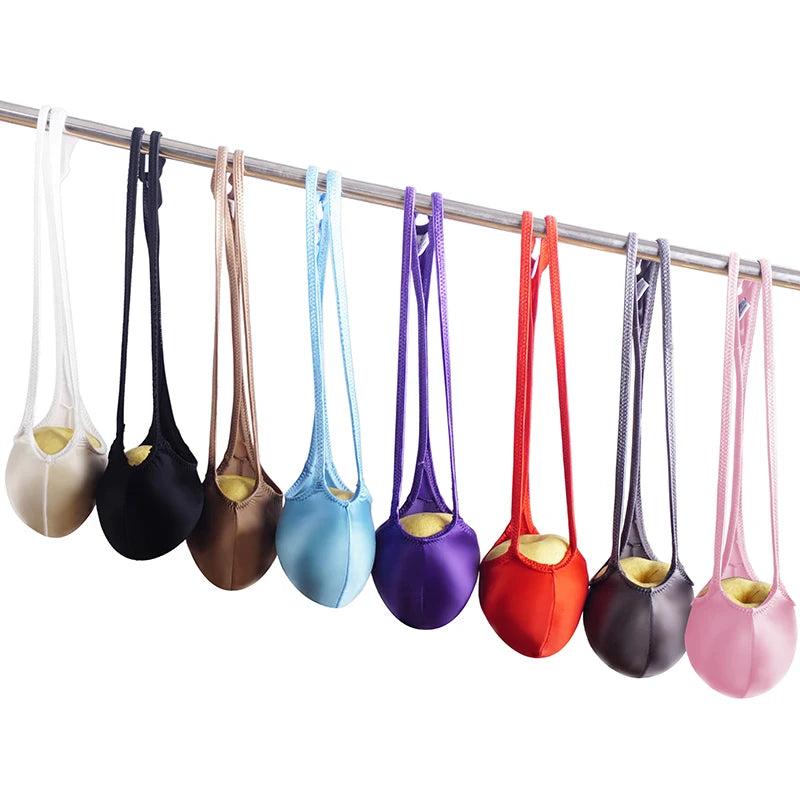 Sexy Swim Thongs with Contour Pouch