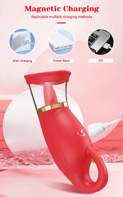 Powerful Swing Tongue Licking Vibrator