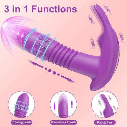 Multifunctional Vibrator Telescopic