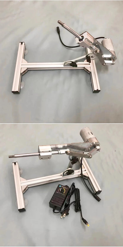 Telescopic Masturbator Kit with Stand