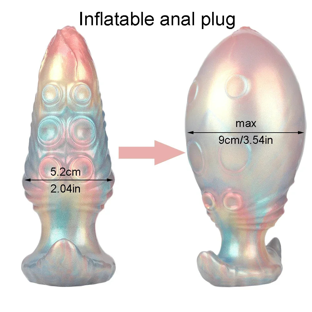 Inflatable Anal Plug – BDSM & Prostate Massager for Men & Women
