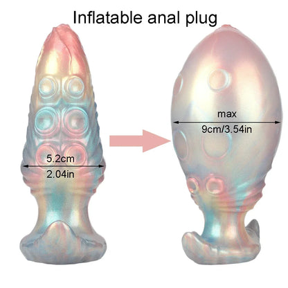 Inflatable Anal Plug – BDSM & Prostate Massager for Men & Women