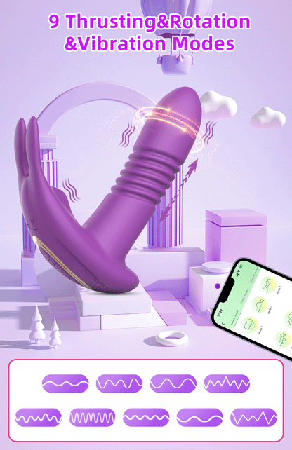 Multifunctional Vibrator Telescopic