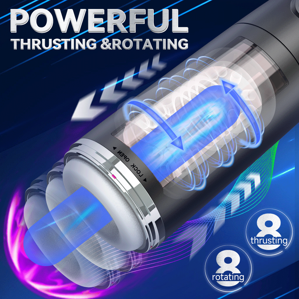 Luxe Emperor 2.0 – Automatic Telescopic & Rotating Masturbator