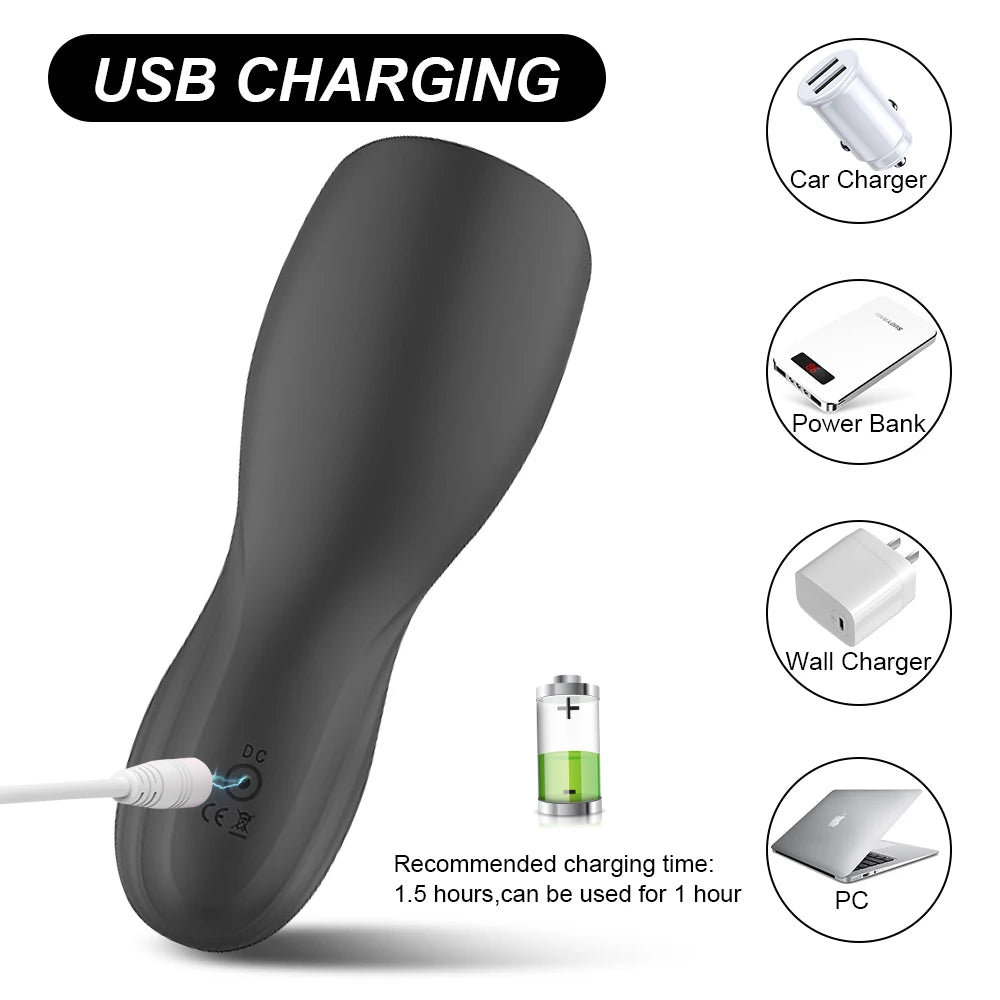 Luxe Pulse Delay Trainer – Glans Stimulator & Ejaculation Control Vibrator