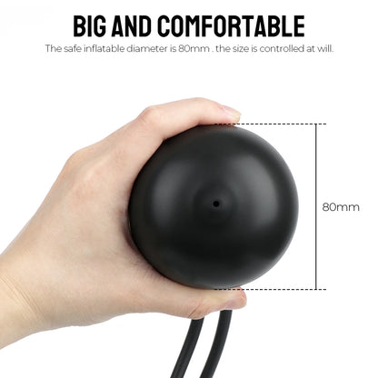 3 IN 1 Inflatable Anal Dilator & Water Spray Butt Plug