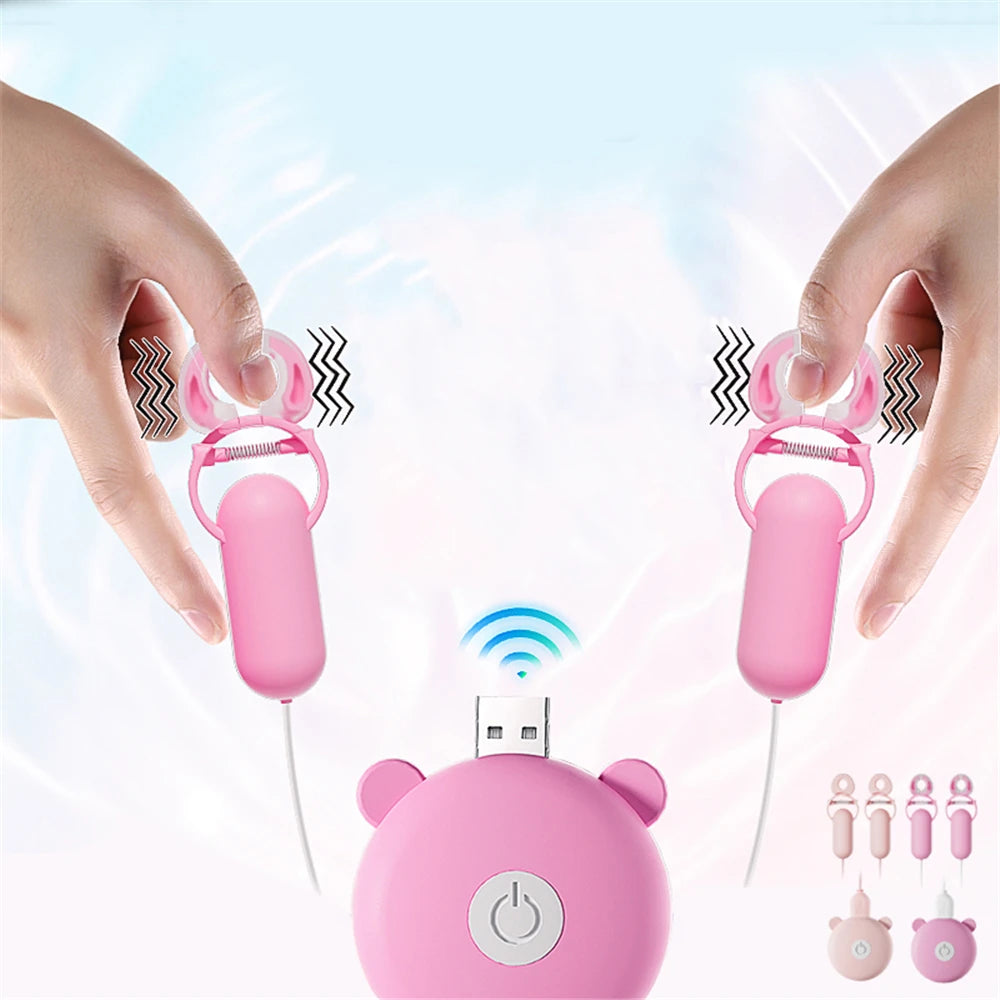 Vibrating Nipple Clamps