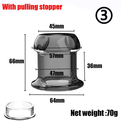 Anal Plug Silicone Butt Plugs with Stopper