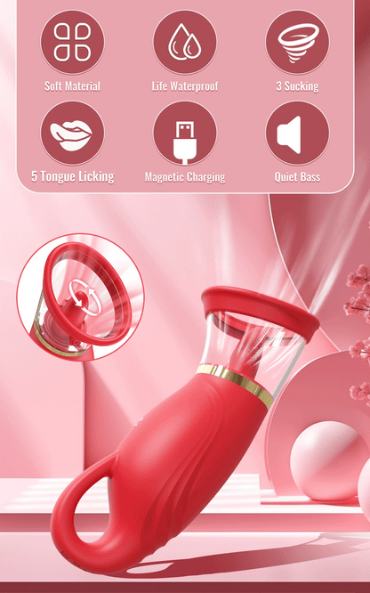 Powerful Swing Tongue Licking Vibrator