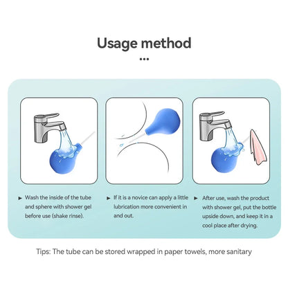 Rectal Shower Cleaning System