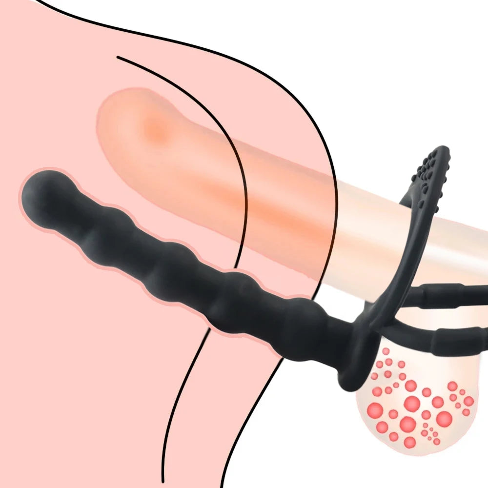 Anal Beads & Double Cock Ring