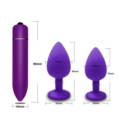 Soft Silicone Anal Butt Plug