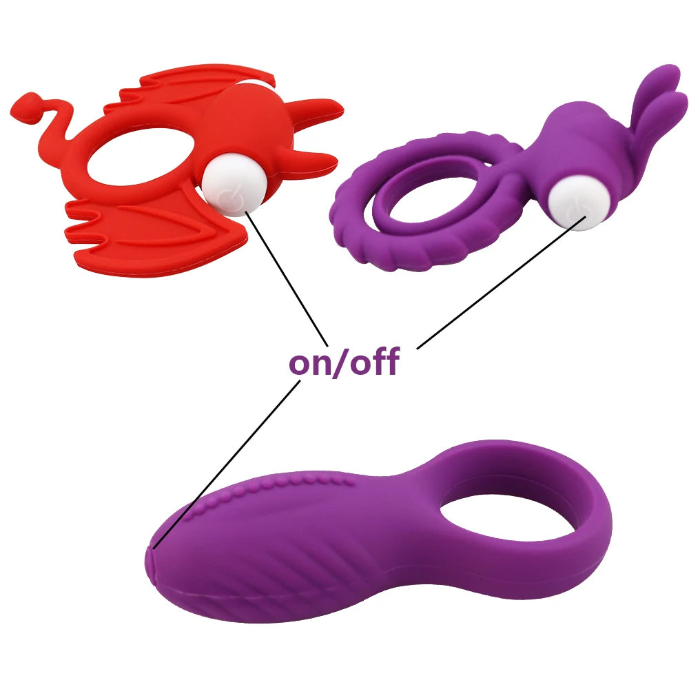 Luxe Pulse – Dual Vibrating Silicone Cock Ring