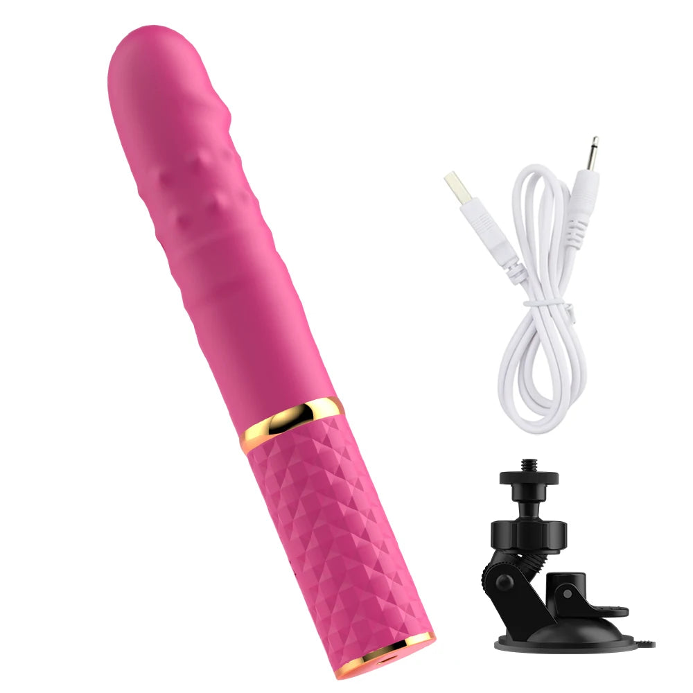 Luxe Bloom – Beginner Telescopic Dildo Vibrator