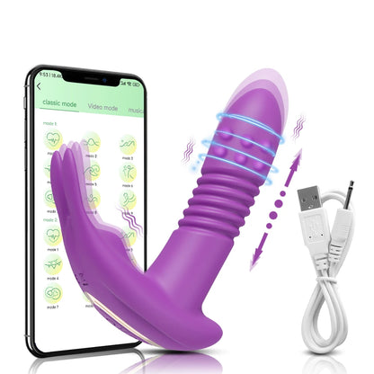 Multifunctional Vibrator Telescopic