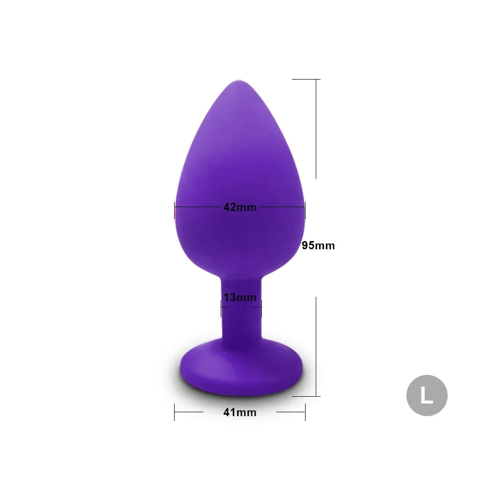 Soft Silicone Anal Butt Plug