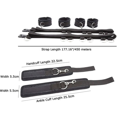 Under Mattress BDSM Set