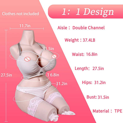 Big Torso Silicone Sex Doll