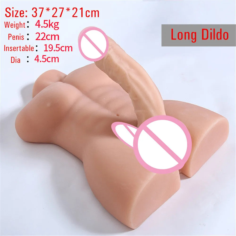 Realistic Muscular Male Torso Sex Doll