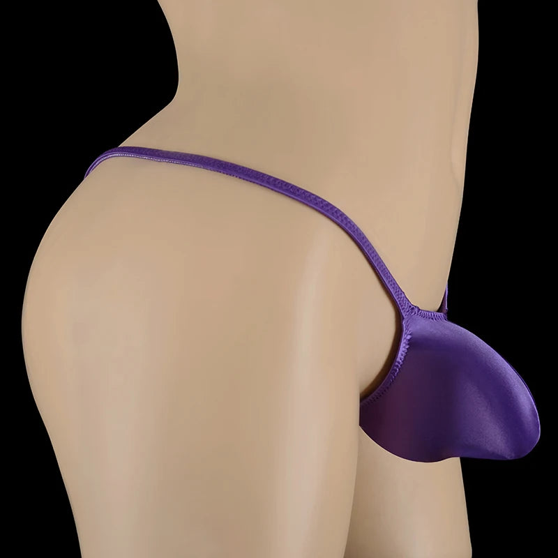 Sexy Swim Thongs with Contour Pouch
