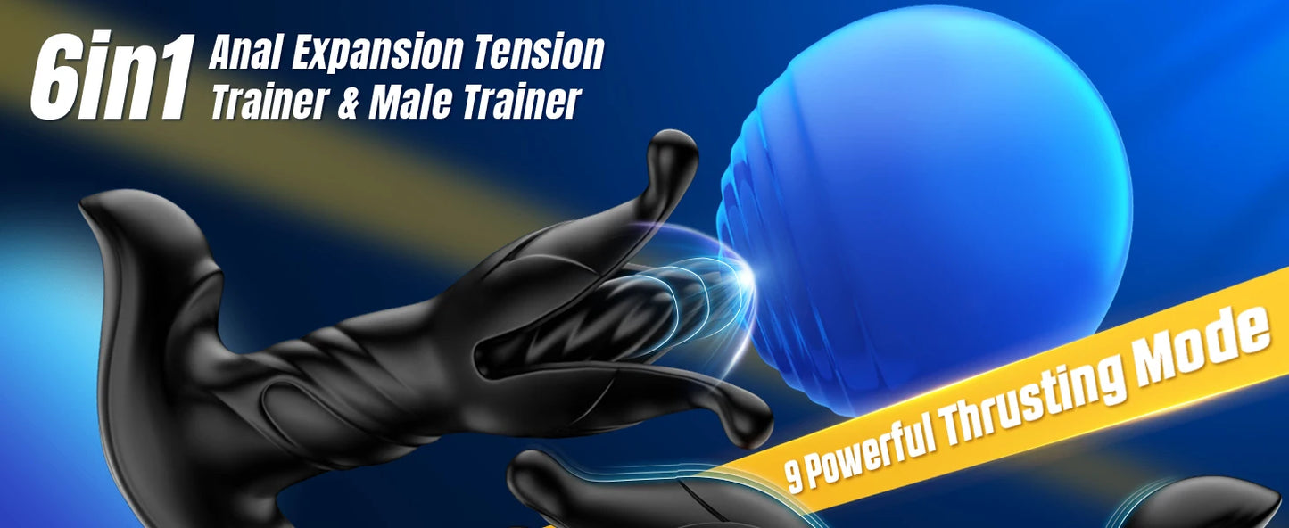 Multi-Functional Prostate Massager & Anal Plug