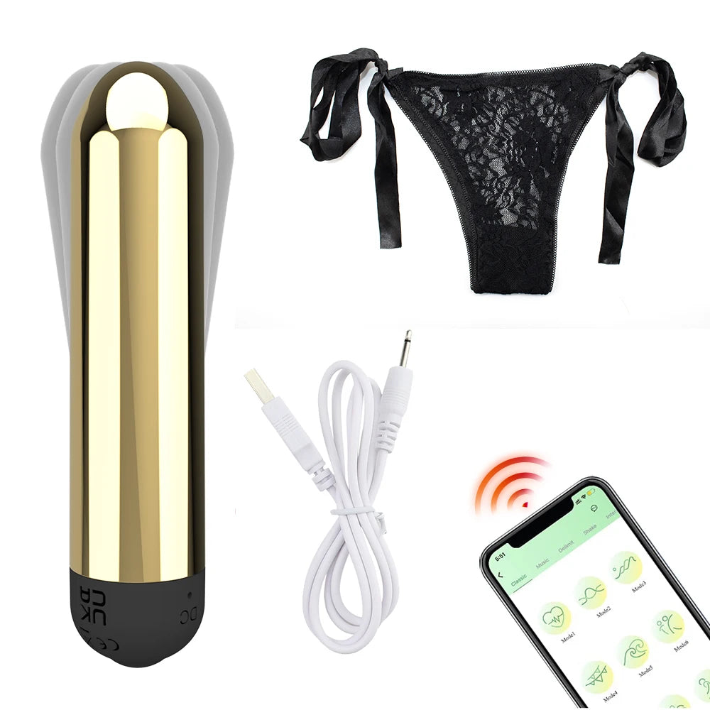 Vibrating Panties – Wearable APP-Controlled Bullet Vibrator