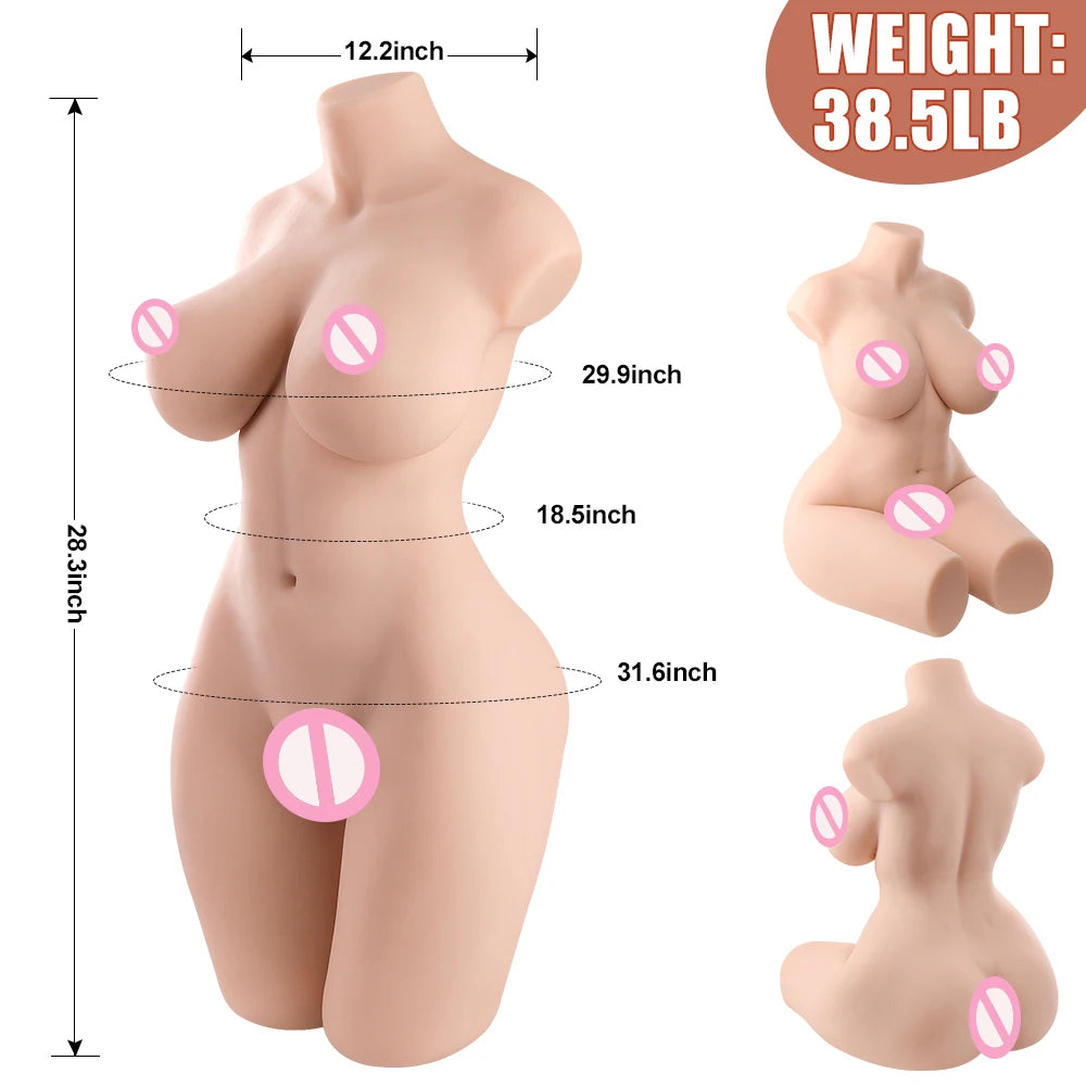 Big Torso Silicone Sex Doll