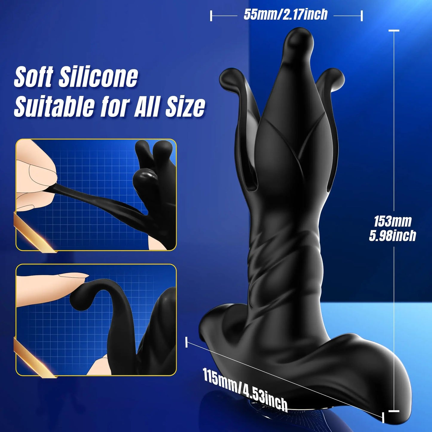 Multi-Functional Prostate Massager & Anal Plug