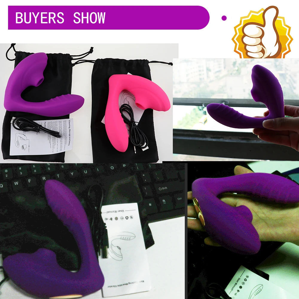 Clitoral Sucking Vibrator – Double Orgasm Smart Pleasure Toy