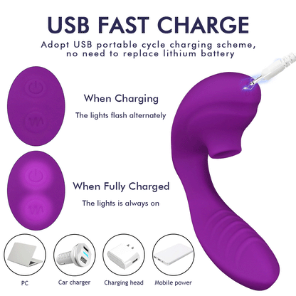 Clitoral Sucking Vibrator – Double Orgasm Smart Pleasure Toy