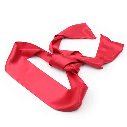 Satin Bondage Eye Mask & Restraint Set