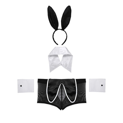 Men’s Bunny Lingerie Set