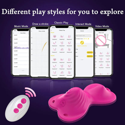 Butterfly Vibrator – Wearable Dual-Motor Pleasure