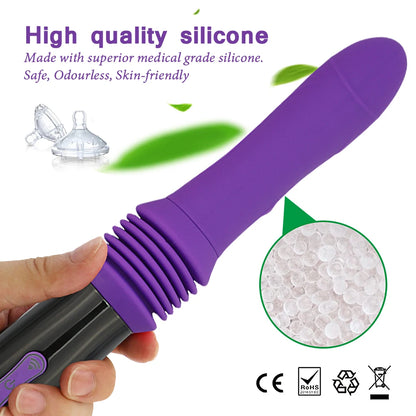 Automatic Telescopic Vibrator Élégance – Real Motion Experience