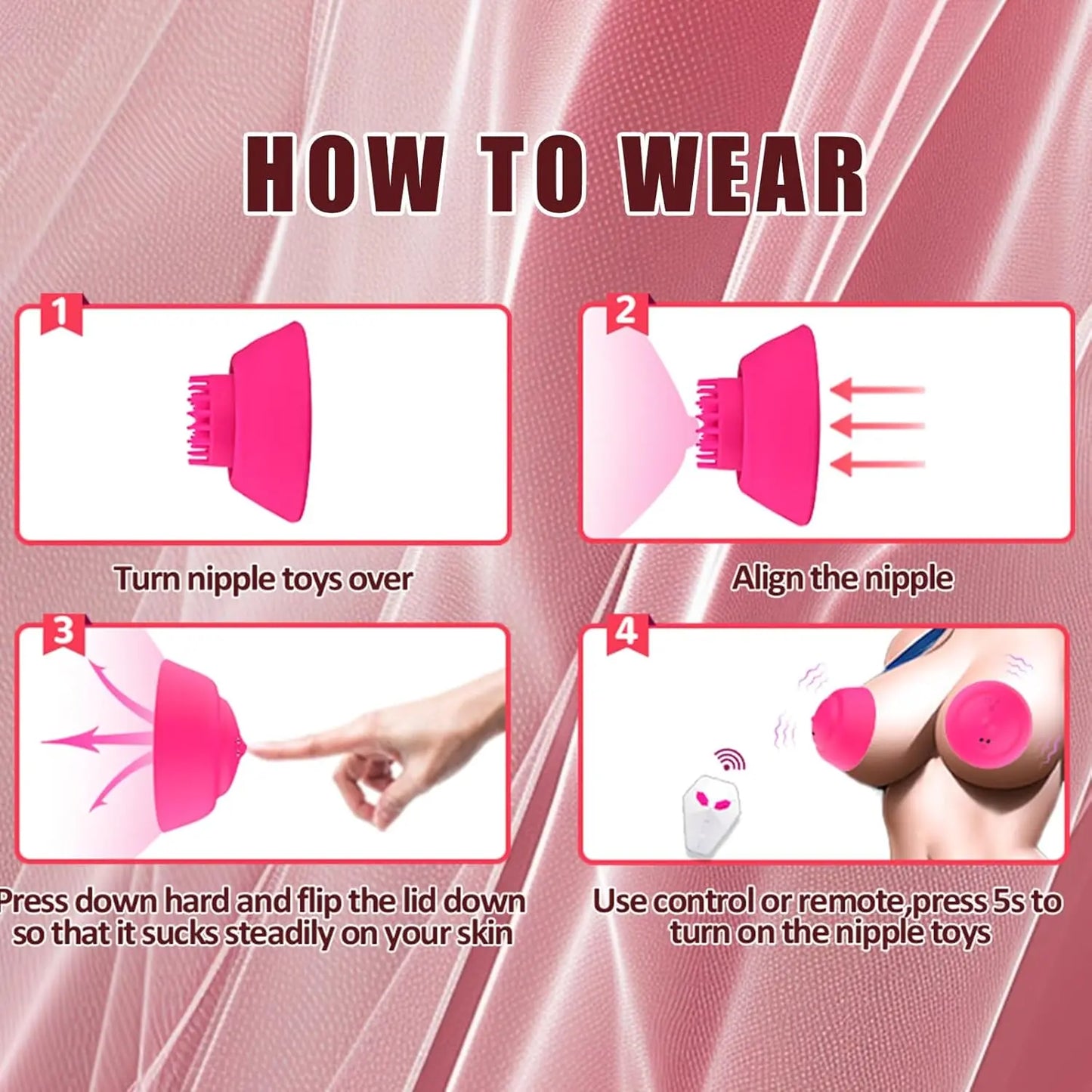 Vibrating Nipple Cup