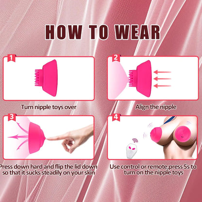 Vibrating Nipple Cup