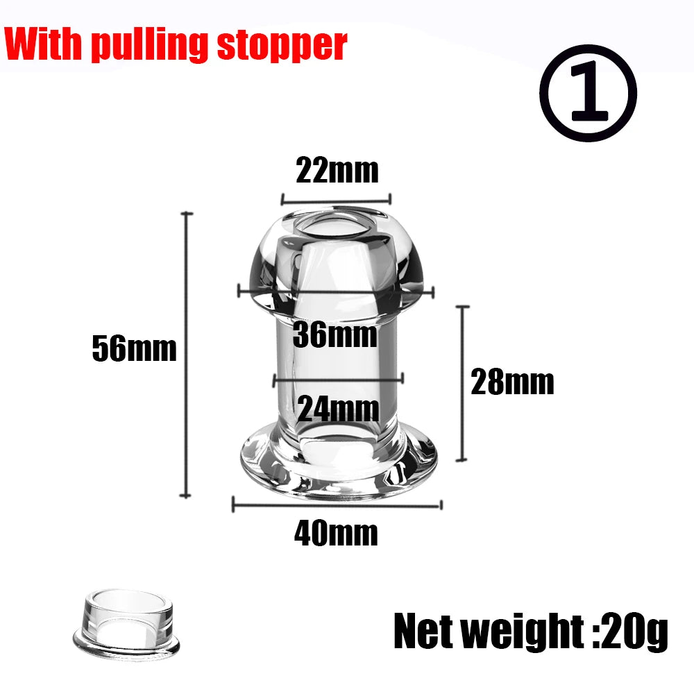 Anal Plug Silicone Butt Plugs with Stopper