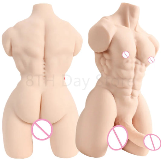 Realistic Muscular Male Torso Sex Doll