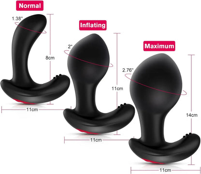 Inflatable Anal Vibrator