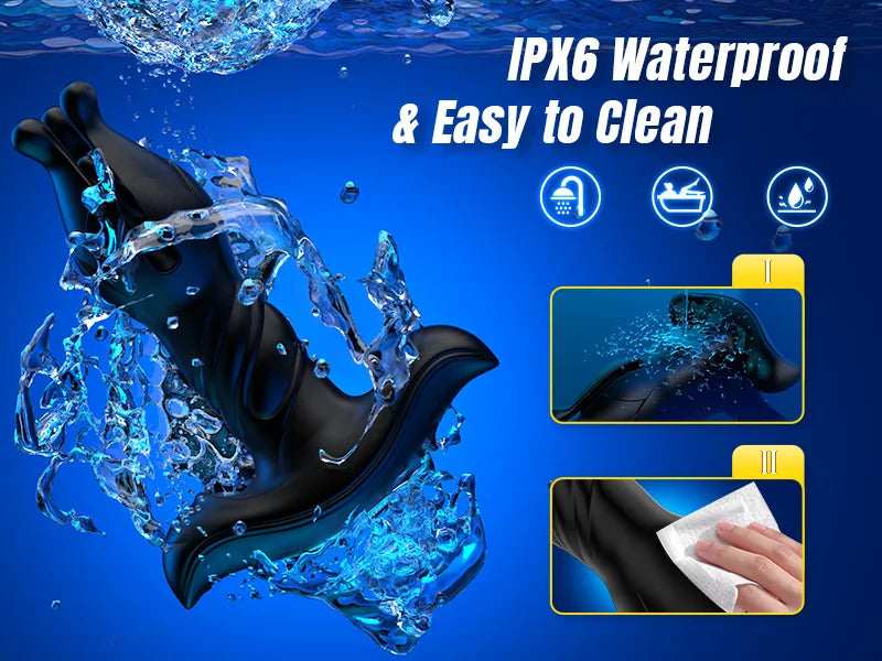 Multi-Functional Prostate Massager & Anal Plug