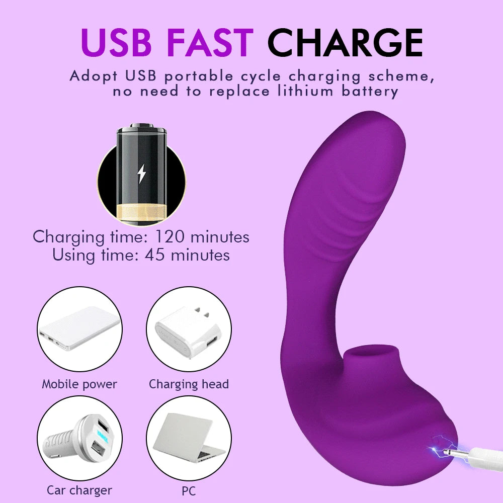 Clitoral Sucking Vibrator – Double Orgasm Smart Pleasure Toy