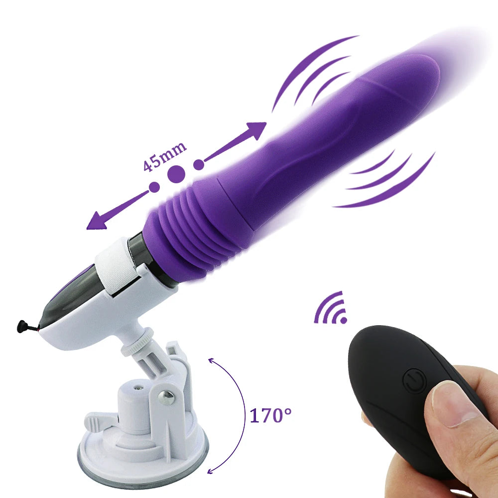 Automatic Telescopic Vibrator Élégance – Real Motion Experience
