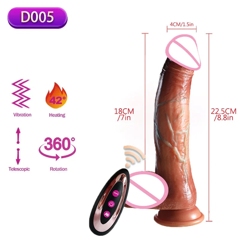 Realistic Dildo Vibration