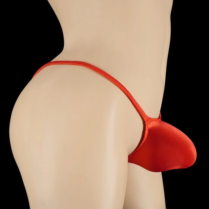 Sexy Swim Thongs with Contour Pouch